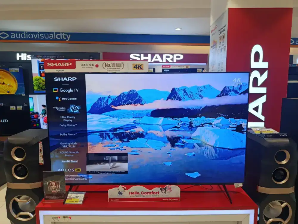 SHARP 4K GOOGLE TV BISA CICILAN PAKAI HOMECREDIT