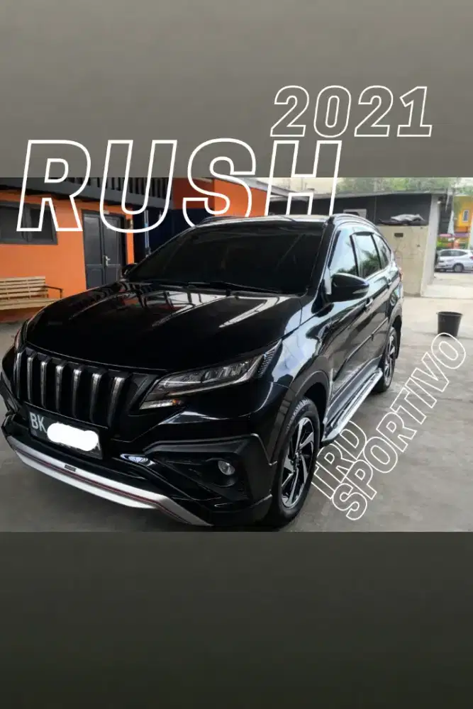 Di jual RUSH 2021 TRD SPORTIVO MANUAL
