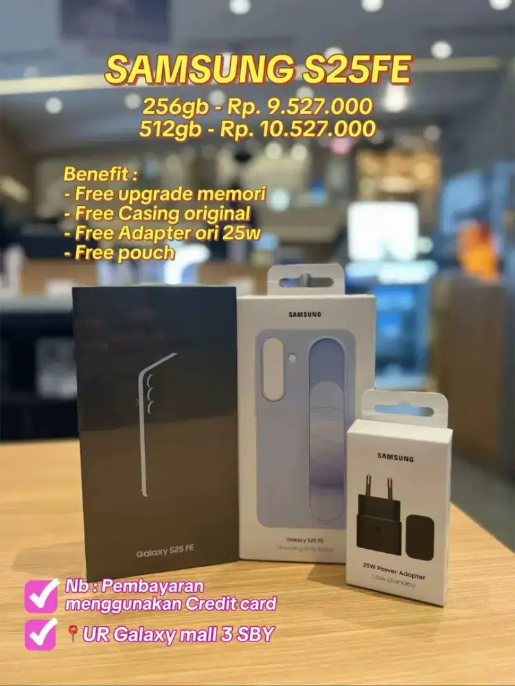 PROMO SAMSUNG GALAXY S25 FE