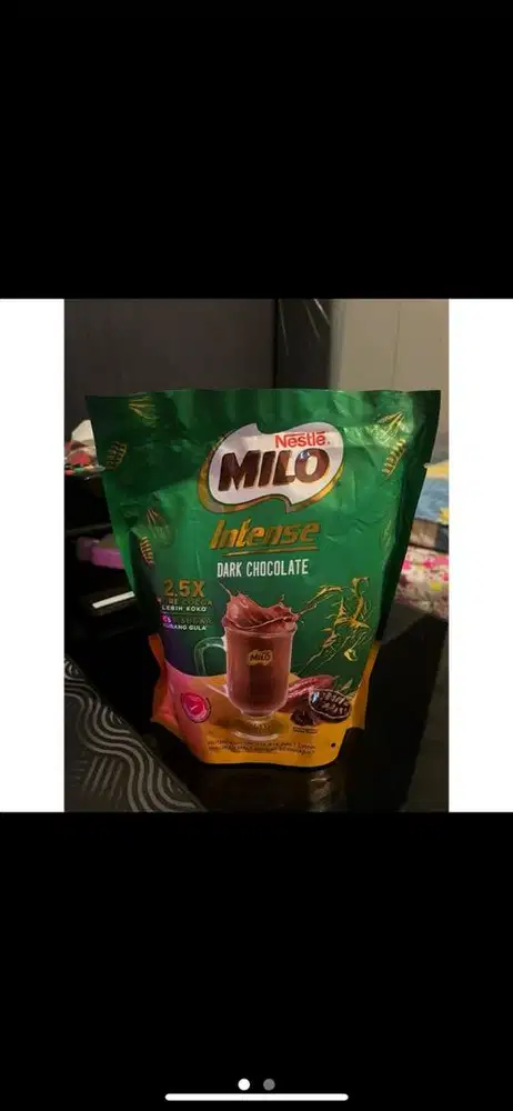 milo malay dark chocolate (10x33g)