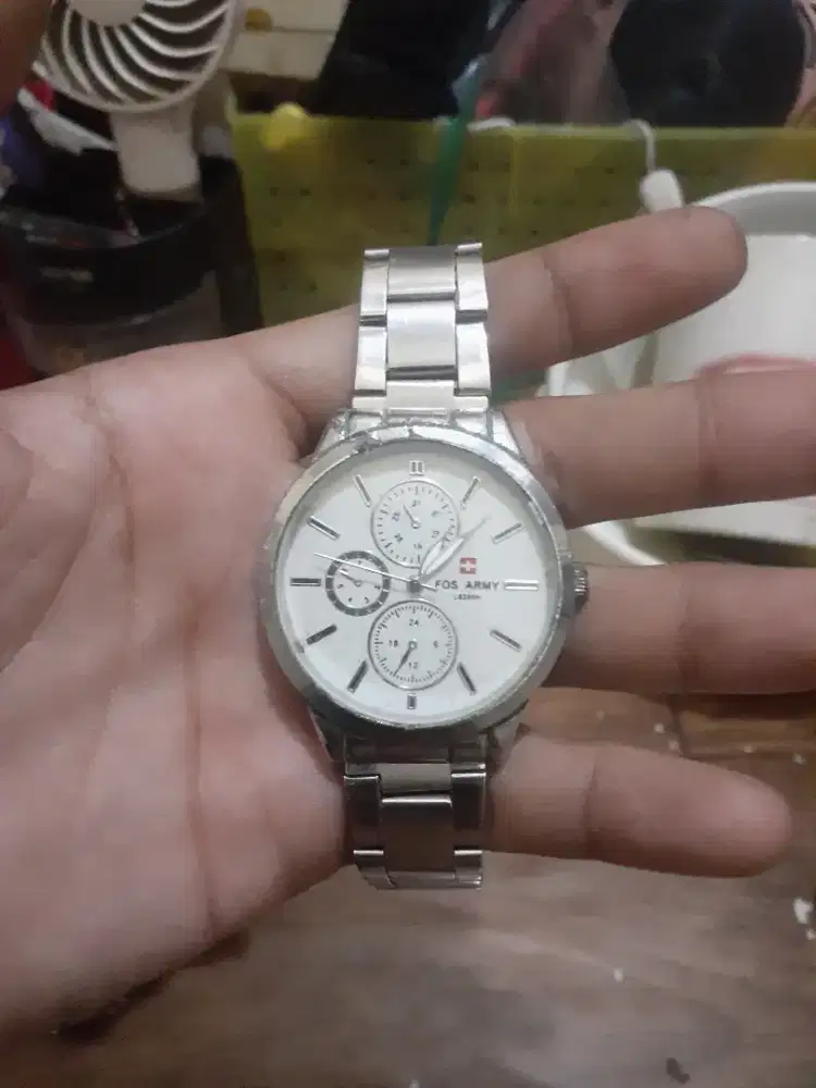 Jam Fos army bekas