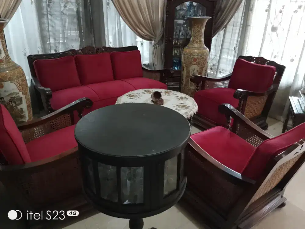 1 set kursi tamu vanderpool