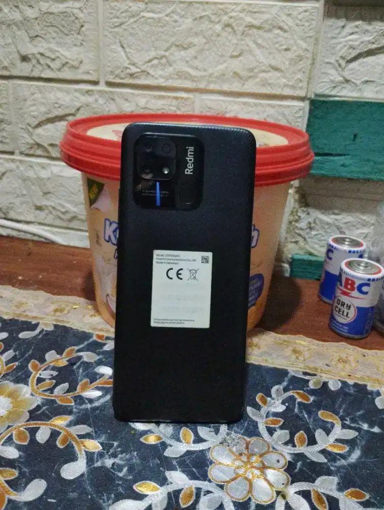 Redmi 10c ram 4+3/64.normal siap pake.batangan.