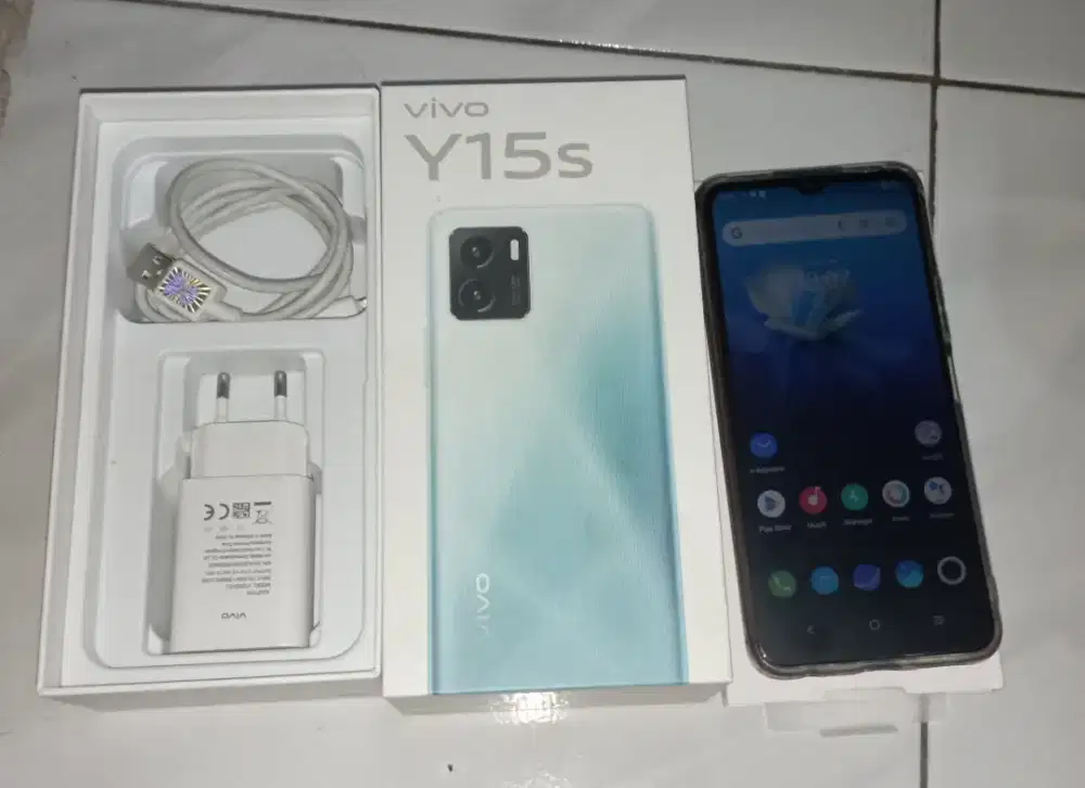 Vivo y15s full set ram 3.5/64