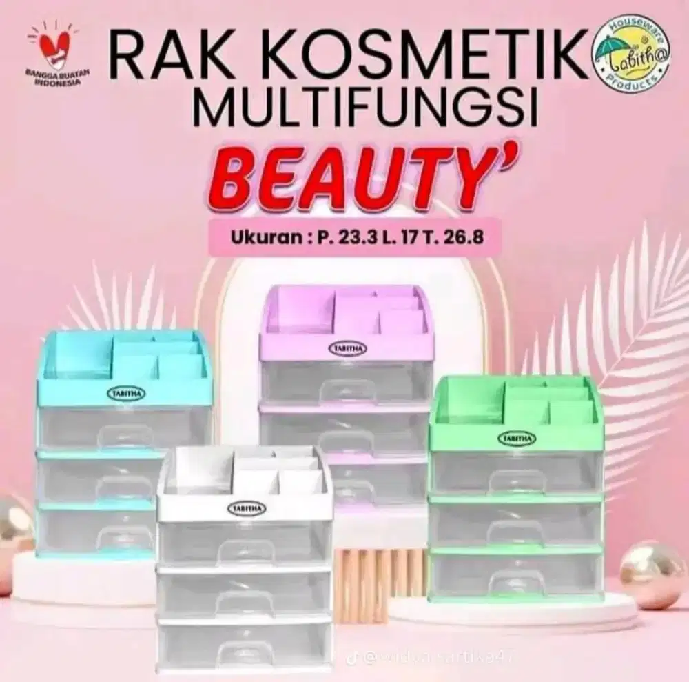 Rak Kosmetik Multifungsi