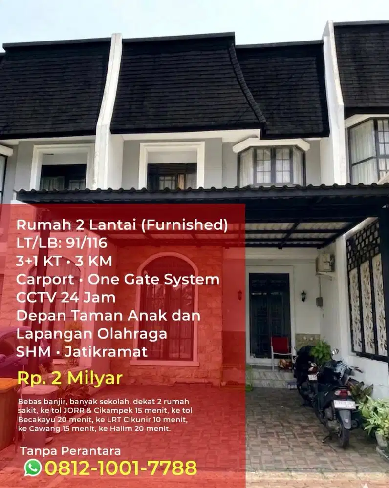 Jual Rumah di Jatikramat