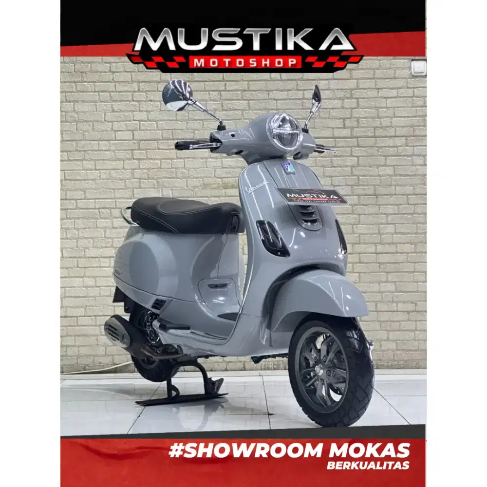Odo 4rb Istimewa!!Vespa LX 125 Led 2023 Plat Jatim Ful Modif-Mustika