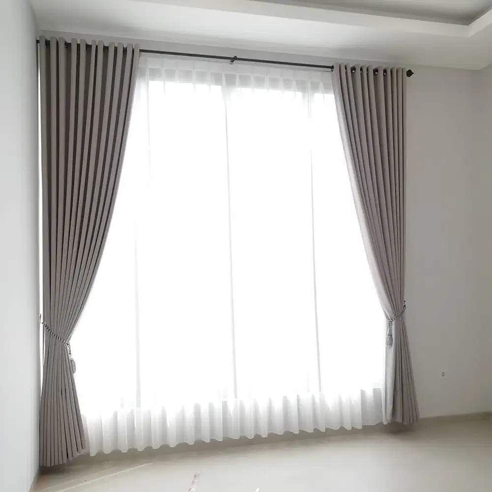 Supplier Tirai Gorden Jendela Gordyn Mewah Hordeng Model Terbaru Murah
