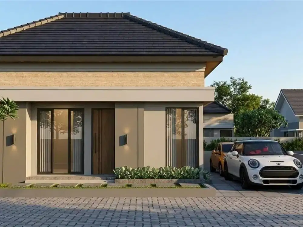 Rumah di dekat pusat perbelanjaan