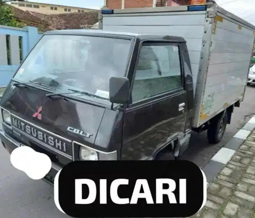 Di Cari Mobil L300 Box Ataw Bak Solar 2005 ke atas L300 2006 L300 2007