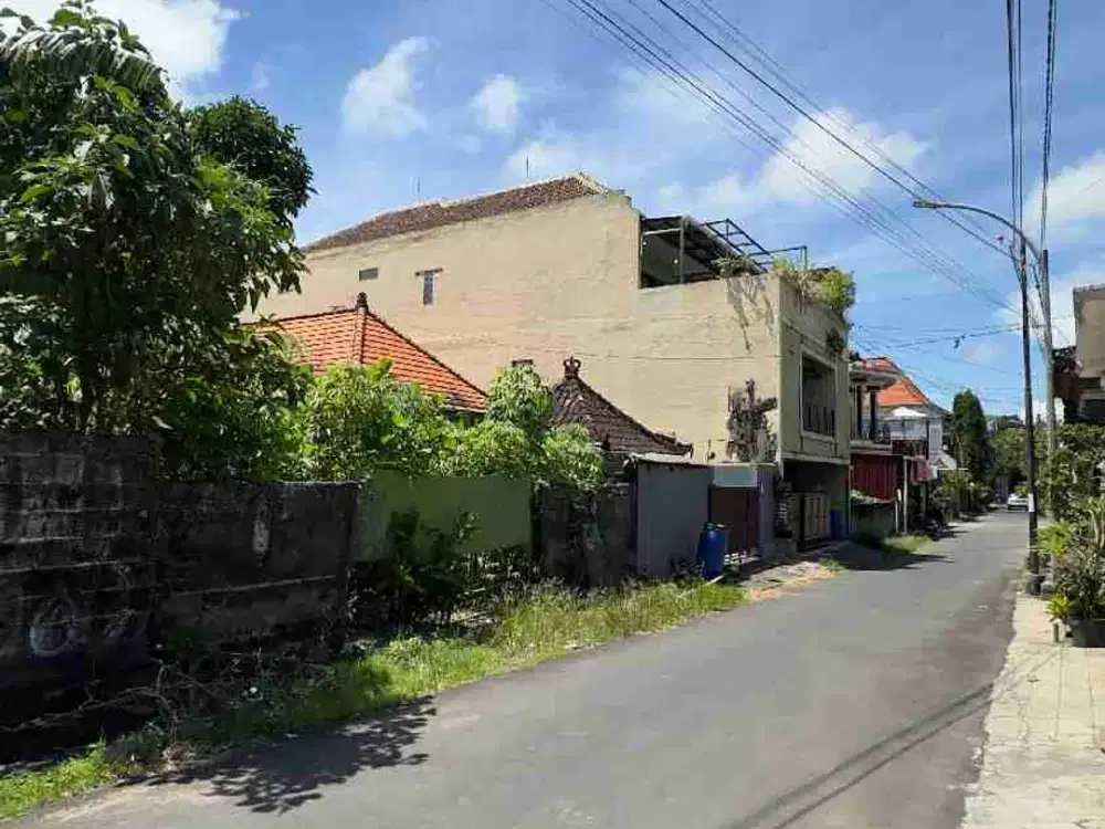 Jual Tanah 200m² Zona Kuning Lokasi Jl Giri Puspa Jimbaran area strategis