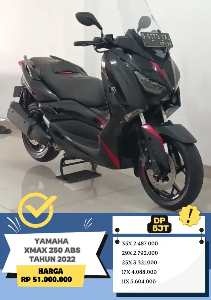 YAMAHA XMAX 250 ABS TAHUN 2022 READY