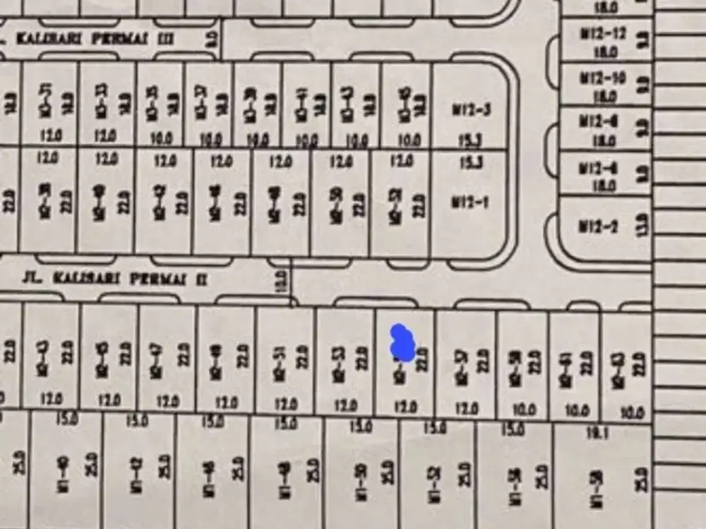 TANAH SAN DIEGO PAKUWON CITY ROW JALAN 3 MOBIL