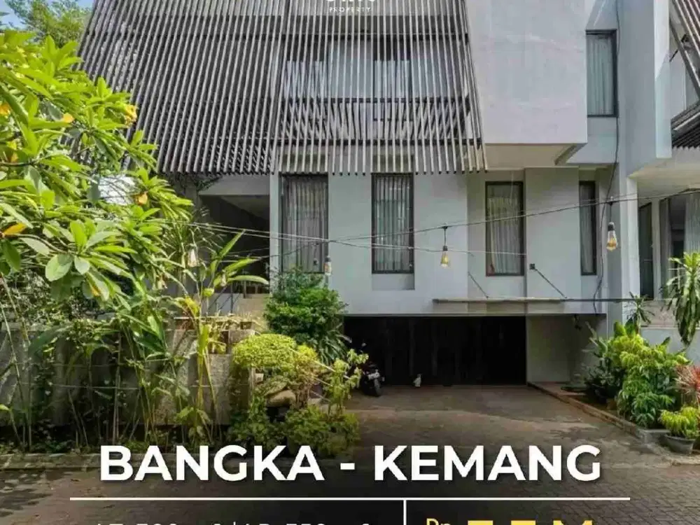 TURUN HARGA !
DALAM TOWNHOUSE di BANGKA KEMANG JAKARTA SELATAN