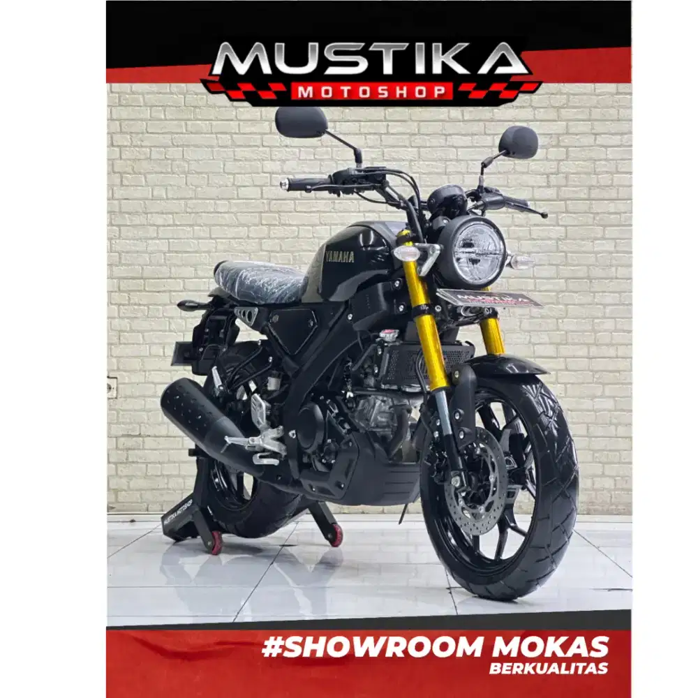 Odo 8rb Istimewa!!Yamaha XSR 155cc 2023 Black Plat Jatim Mulus-Mustika