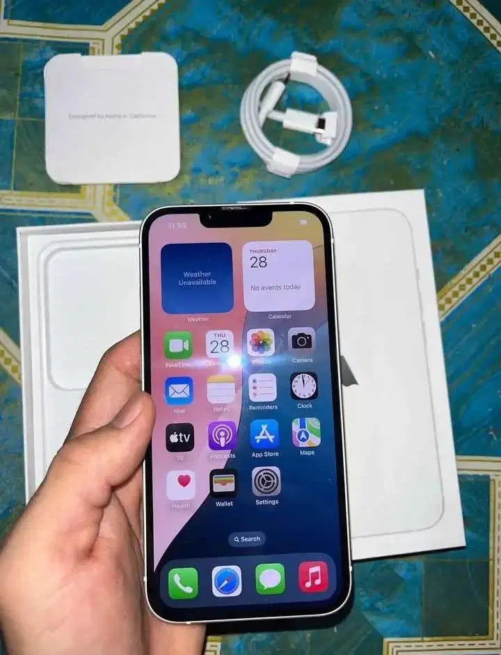 IPhone 13 128 Gb Putih Ex iBox