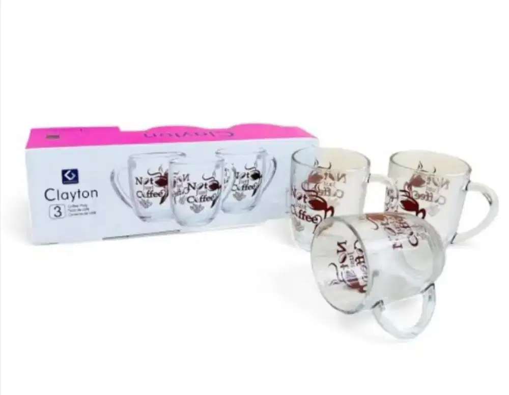 Gelas Clayton (Gelas Kaca Kopi)