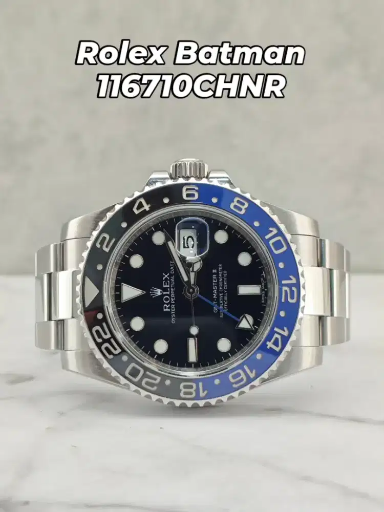 Rolex GMT Master II Batman