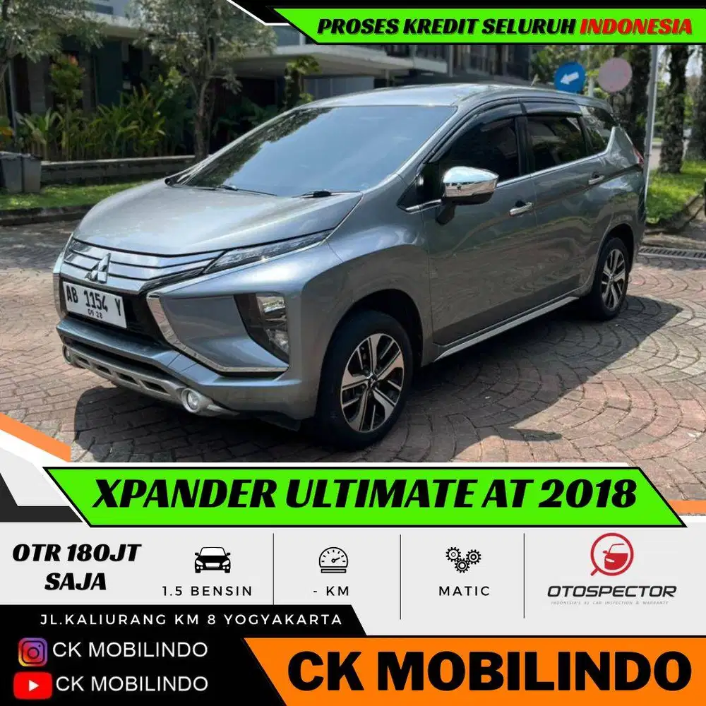 Mitsubishi Xpander Ultimate Matic 2019 Plat AB DP Minim Kredit Murah