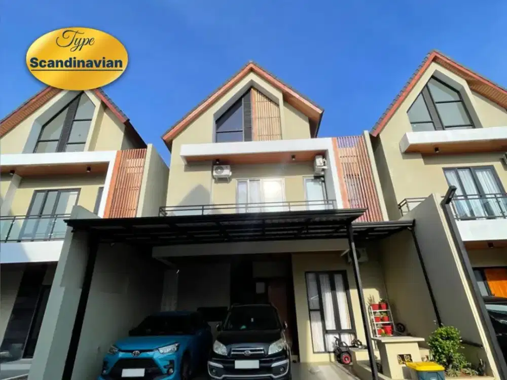 RUMAH TYPE SCANDINAVIAN, DENAH CUSTOM, HARGA BERSAHABAT DI KOTA PATI