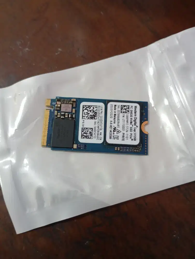 SSD NVME WESTERN DIGITAL 512 GB