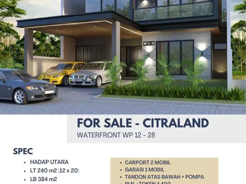 Dijual Rumah Mewah  Minimalis Moderen