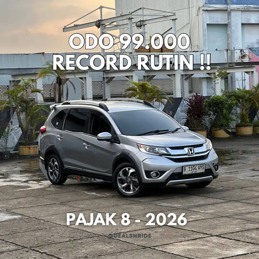 MURAH MERIAHH !! KM 99.000 PAJAK 8/2026 HONDA BRV E CVT 2018 CAKEP