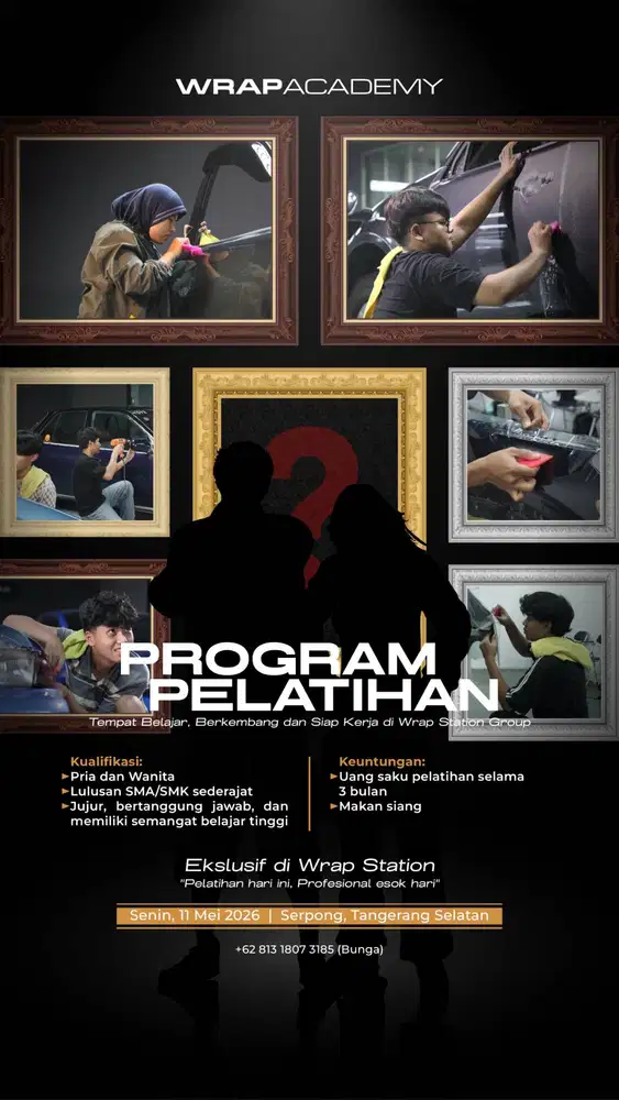 Pelatihan Magang PT Wrap Station