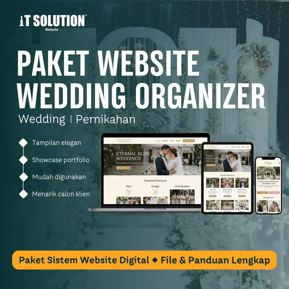 Pembuatan Website Wedding Organizer Profesional di Bekasi