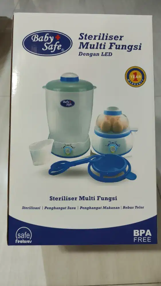 Baby Safe Steriliser Multi Fungsi Dengan LED