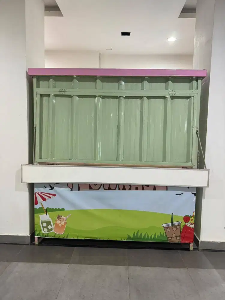 DI JUAL BOOTH CONTAINER