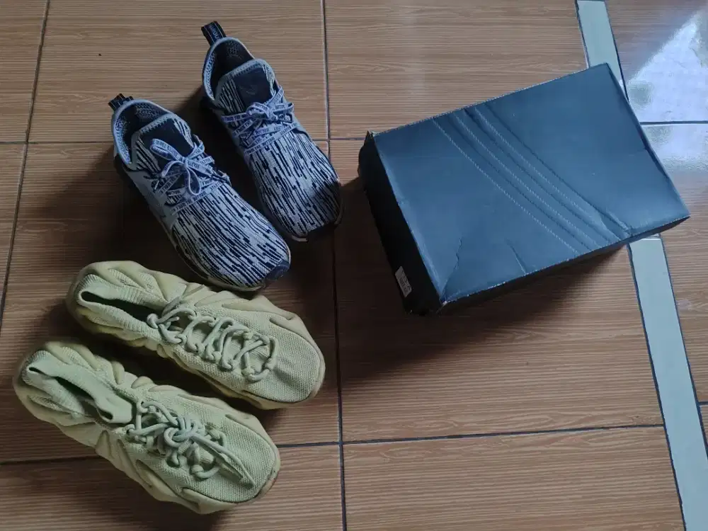 Sepatu Adidas NMD XR1 Glitch Camo & Adidas Yeezy 450 Original