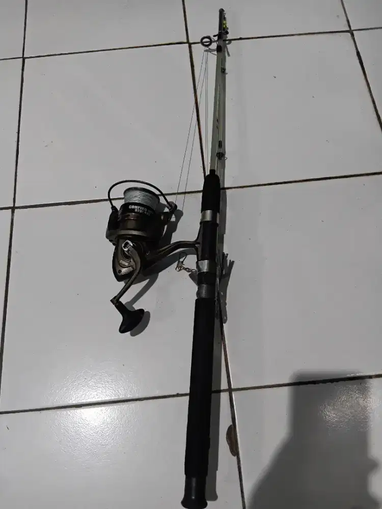 Dijual joran pancing reell 8 bearing harga 250 rb