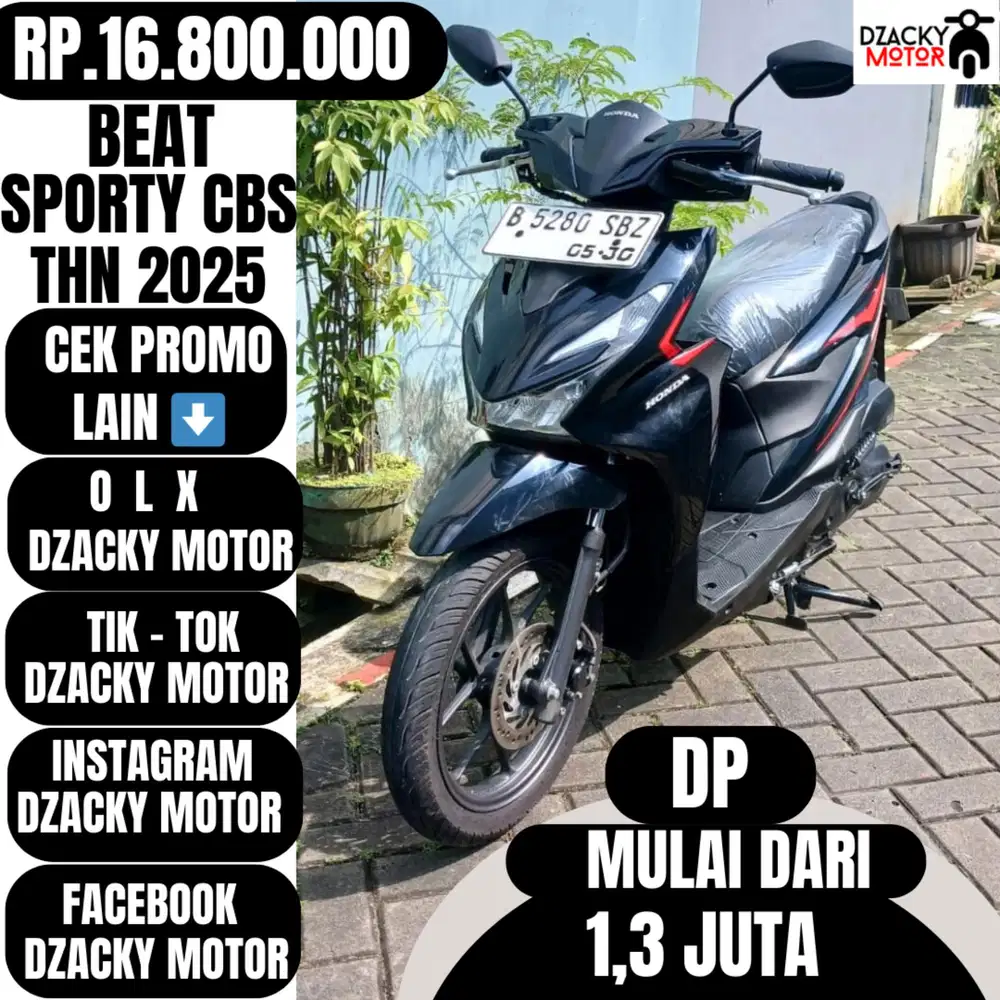 BEAT SPORTY CBS 2025 SECOND LIKE NEW