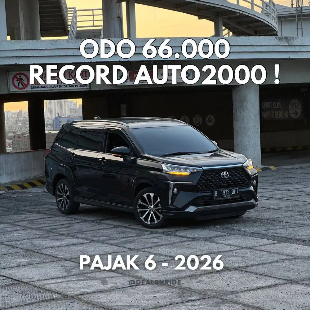 KM 66.000 TGN 1 !! PAJAK 6/2026 TOYOTA VELOZ Q NON TSS 2022 MULUS