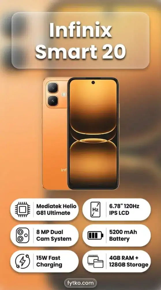 Cicilan hp Infinix cuma pakai ktp aja