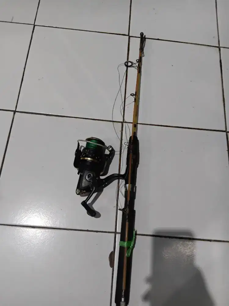 Dijual joran pancing reell 10 bearing harga 275 rb.