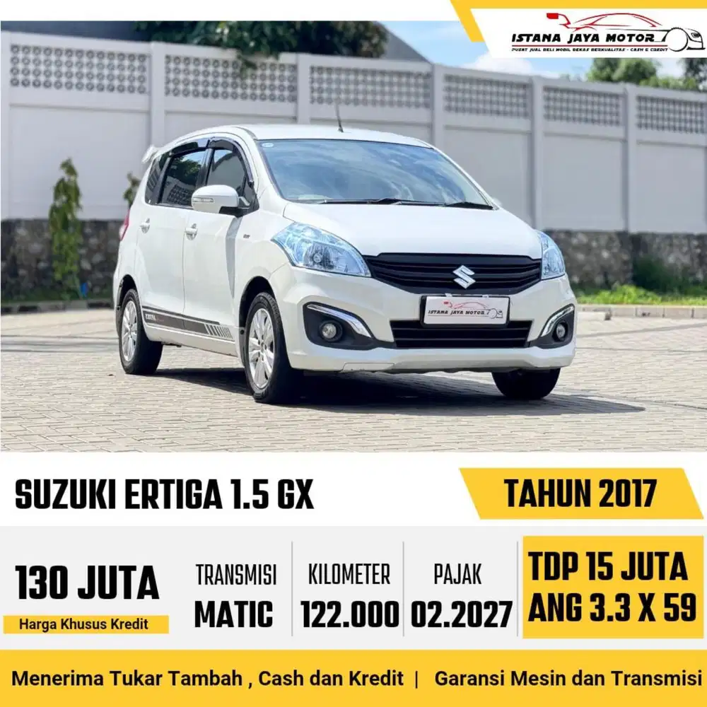 Suzuki Ertiga gx at 2017