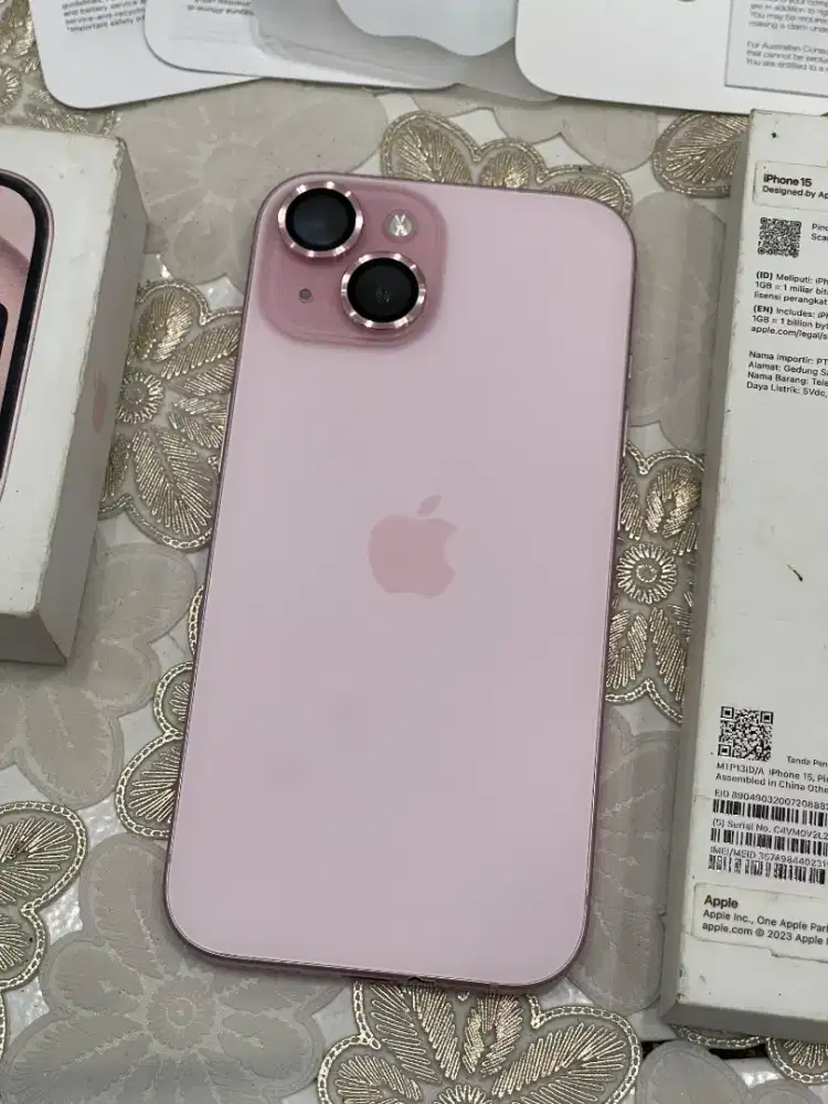 iPhone 15 128gb iBox pink fullset