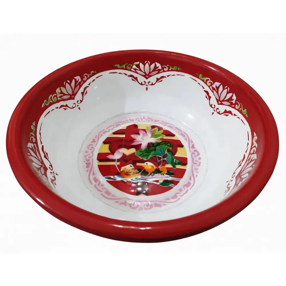 [PII-73] Preloved Baskom Besar Motif Enamel Diameter 36 cm