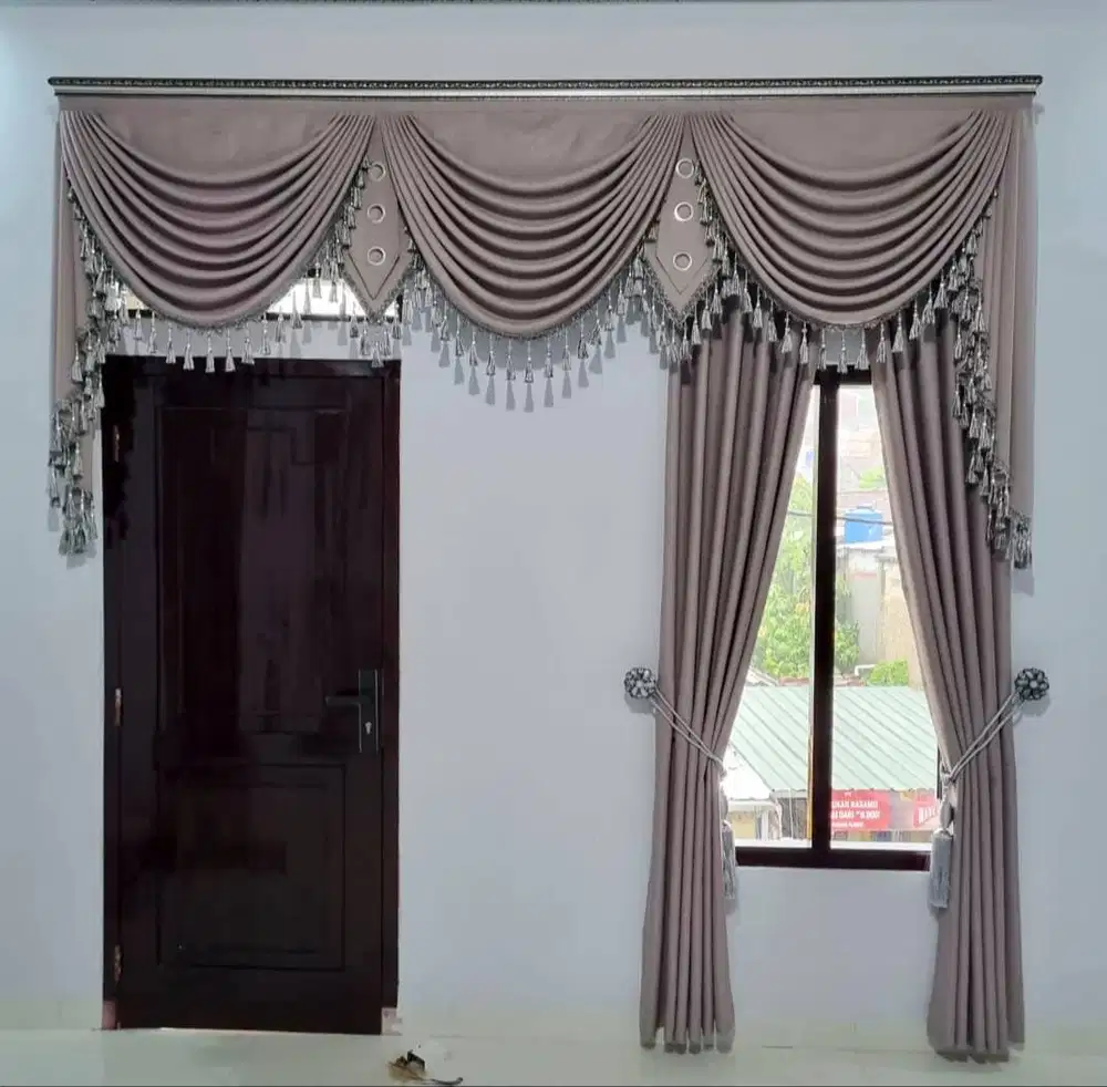 Termurah Gorden & Blind Vertikal/Vertical Roll/Roller Gordyn Hordeng