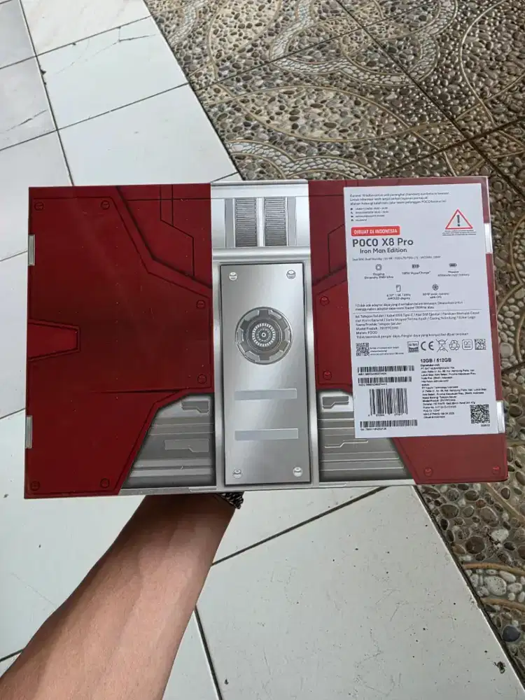 Poco X8 Pro 12/512 Segel new Ironman