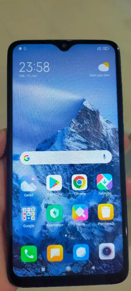 Hp xiomi note 8 pro ram 6/64gb second