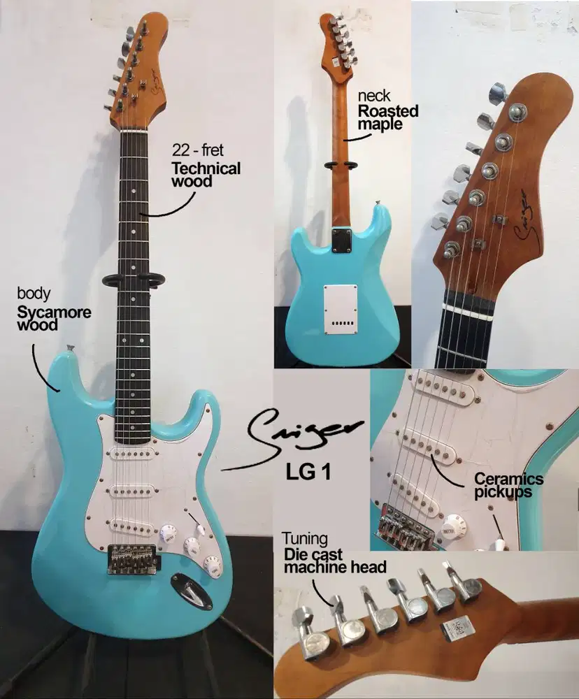 Gitar Elektrik Smiger LG 1