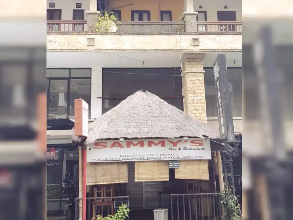 Ruko dijual di pusat Legian, lokasi super strategis.