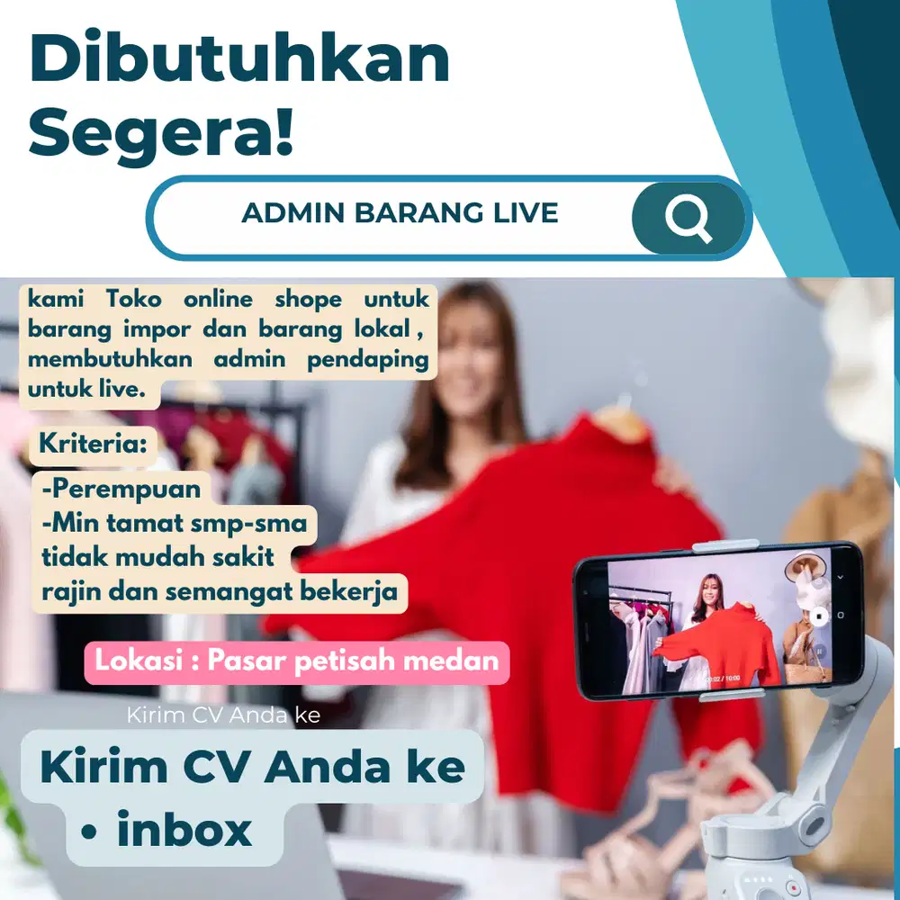 ADMIN PENDAMPING LIVE - BARANG