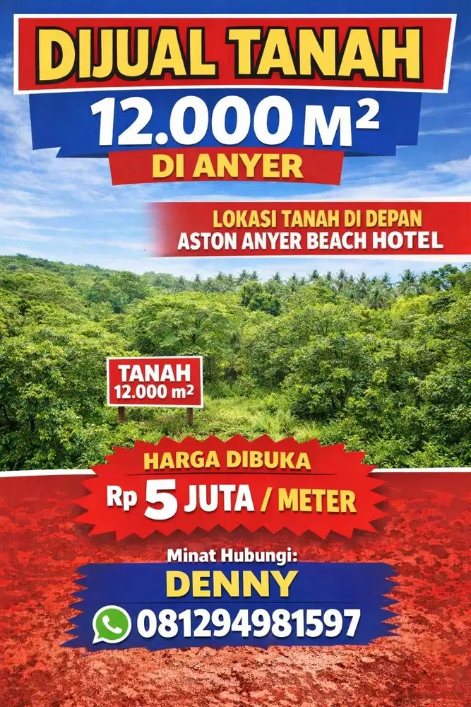 Dijual Sebidang Tanah