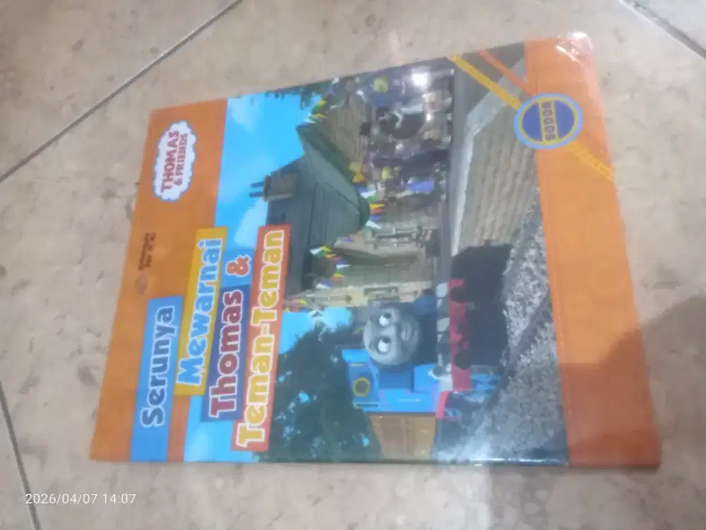Buku Serunya Mewarnai Thomas dan Teman-teman