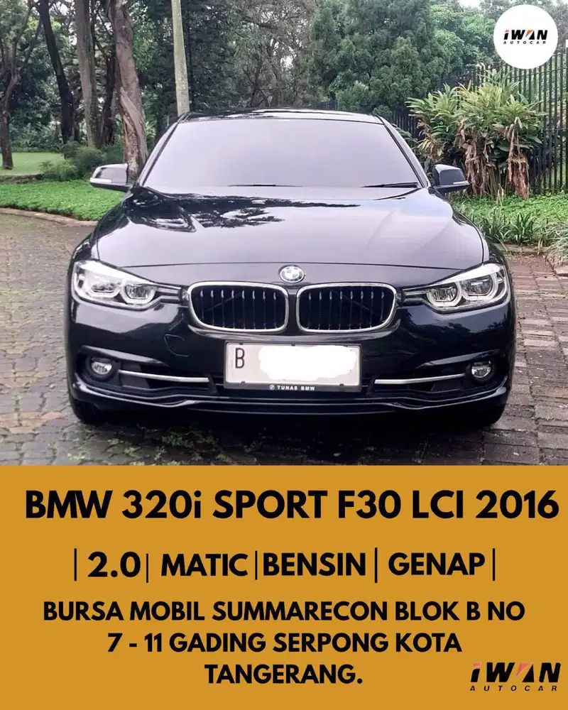BMW 320i Sport F30 LCI