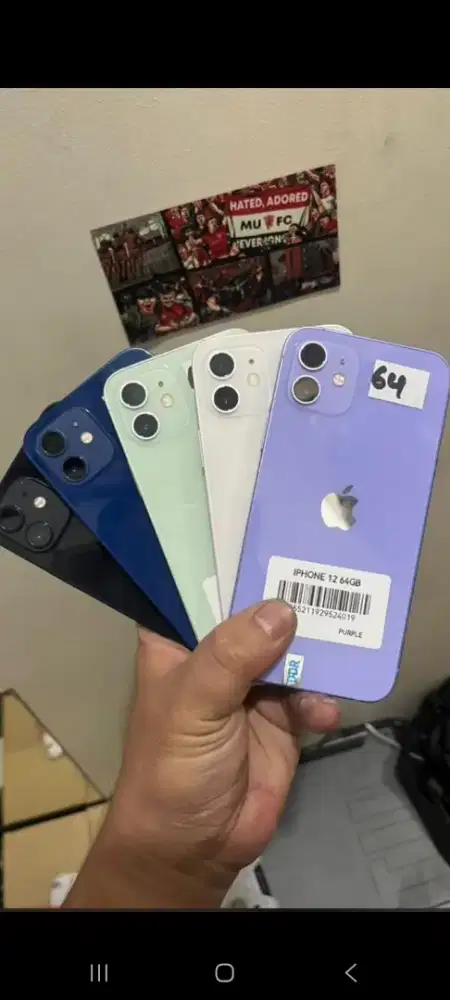 IPHONE 12 64 GB & 128 GB BEACUKAI CASH / KREDIT/.TUKER TAMBAH